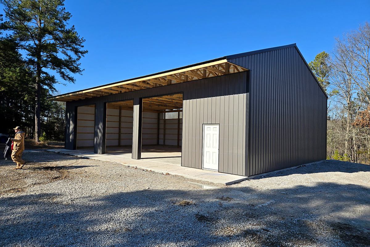 Pole Barn Construction building style example